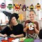 Crafts Kits for Kids, Halloween Hanging Ornaments DIY Make Your Own Monster Set Art, Halloween Handcraft Home Classroom Game Activities Party Favors Tree Decoration